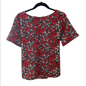 Shein Floral Blouse